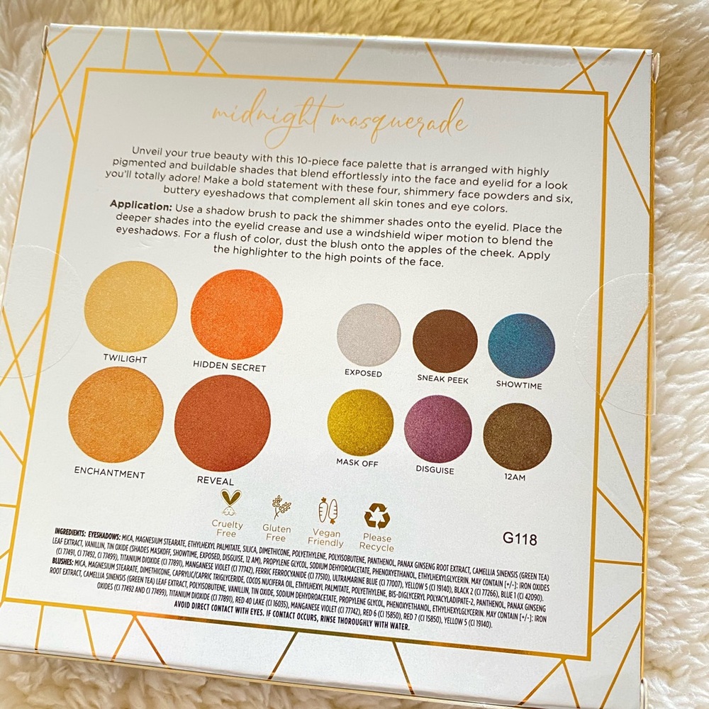 PUR Midnight Masquerade Face Palette